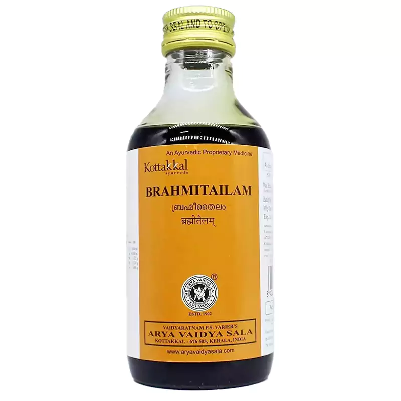 Kottakkal Arya Vaidyasala Brahmi Tailam, 200 ml-1.webp